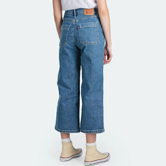 Nwt Mile high sz 28 cropped wide leg jeans - Picture 8 of 8